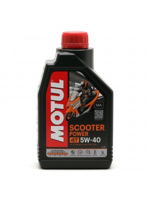 Motul Scooter Power 4T 5W-40 MA Motorrad Motoröl 1l